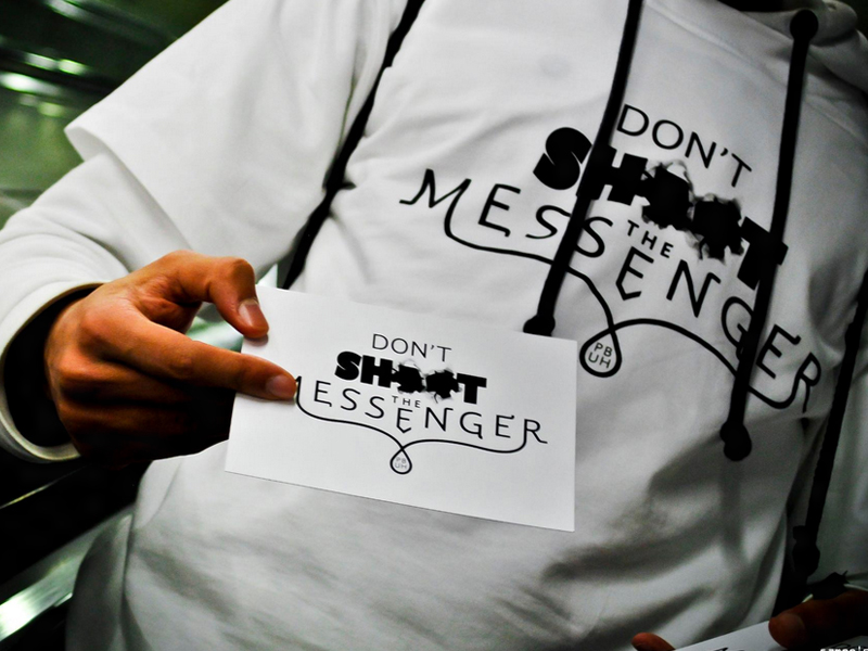 As much as possible, don’t be the&nbsp;messenger